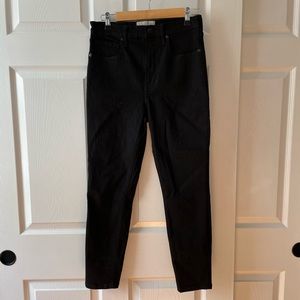 Everlane Black High Rise Skinny Ankle Jeans